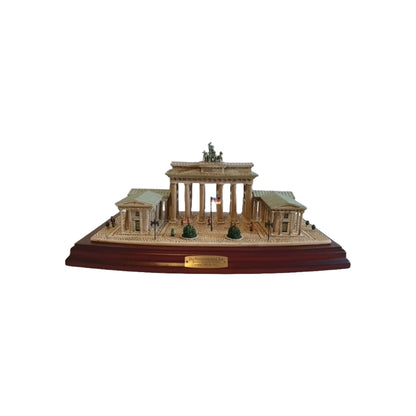Detailed Brandenburger Tor Miniature Model with LED Lights by Hamilton Collection, 1990s, Gratis verzending