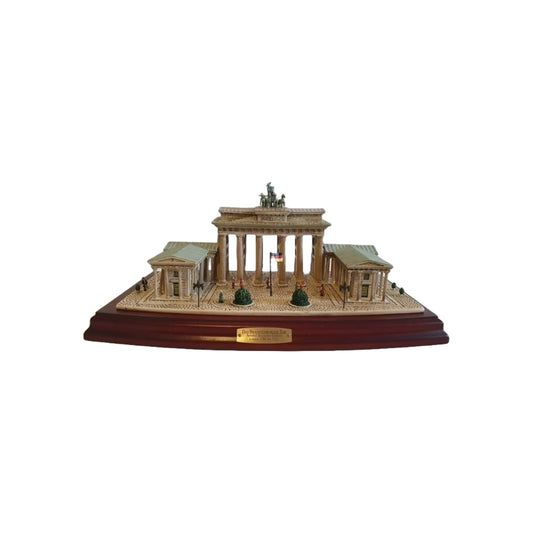 Detailed Brandenburger Tor Miniature Model with LED Lights by Hamilton Collection, 1990s, Gratis verzending