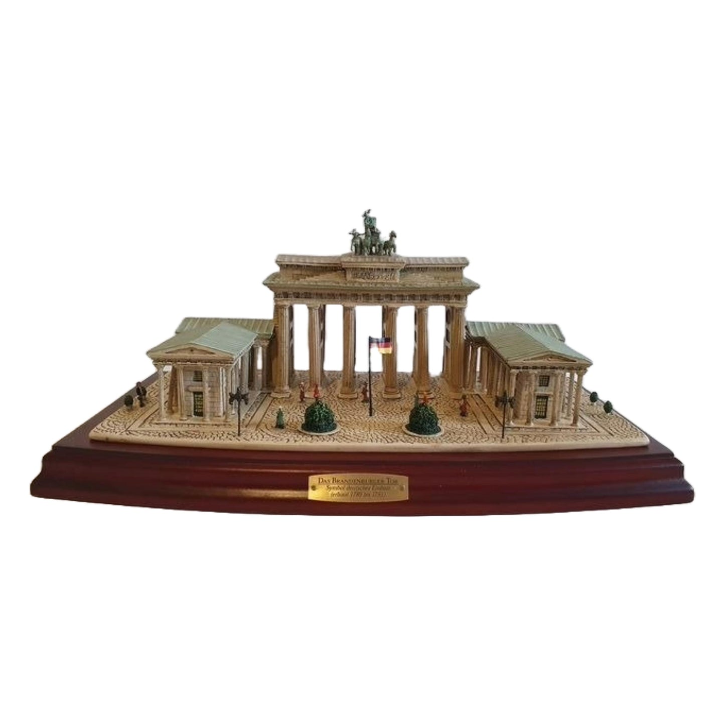 Detailed Brandenburger Tor Miniature Model with LED Lights by Hamilton Collection, 1990s, Gratis verzending