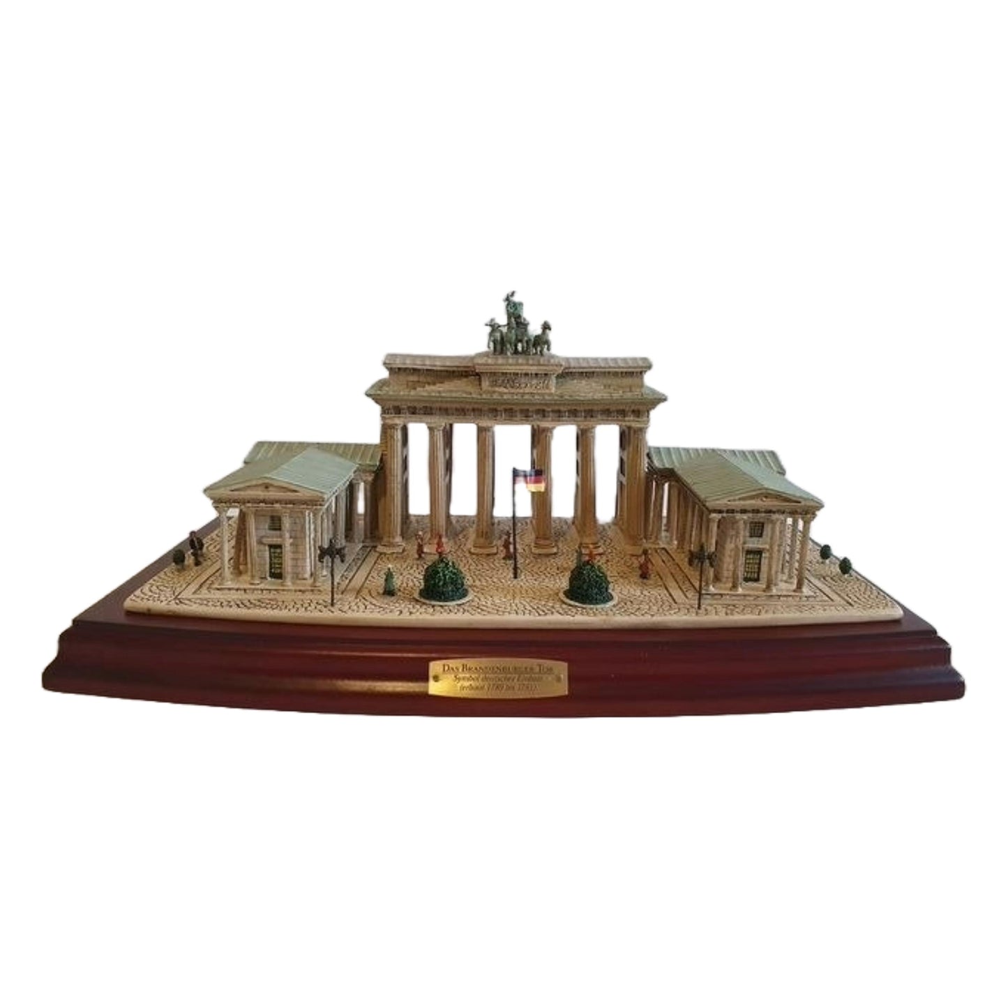 Detailed Brandenburger Tor Miniature Model with LED Lights by Hamilton Collection, 1990s, Gratis verzending