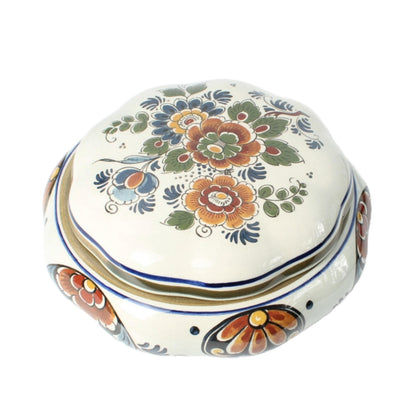 Traditionele 11-delige Handbeschilderde Polychrome Delfts Aardewerk Set - Vazen, Borden, Potten, Gratis Verzending, Delts Blauw, Kaststel
