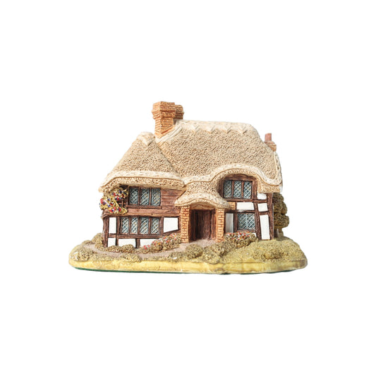 Unieke Lilliput Lane Swift Hollow cottage, handgemaakt miniatuurhuisje, Engels plattelandsdesign, zeldzaam verzamelobject, vintage uit 1988