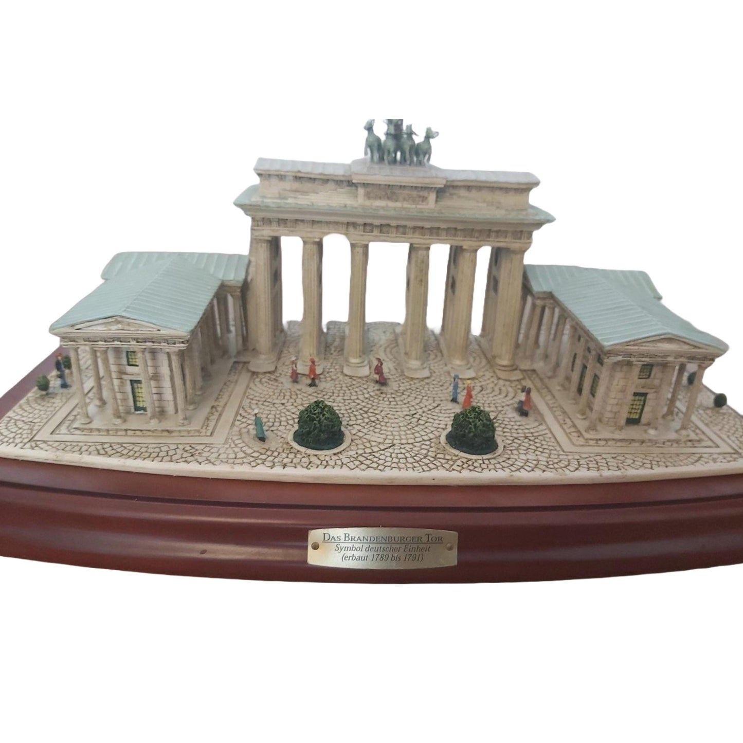 Detailed Brandenburger Tor Miniature Model with LED Lights by Hamilton Collection, 1990s, Gratis verzending