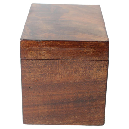 Antieke Nederlandse Tabakskist  19e Eeuw  Handgemaakt Decoratief Object - Gratis Verzending - Decoratieve kist