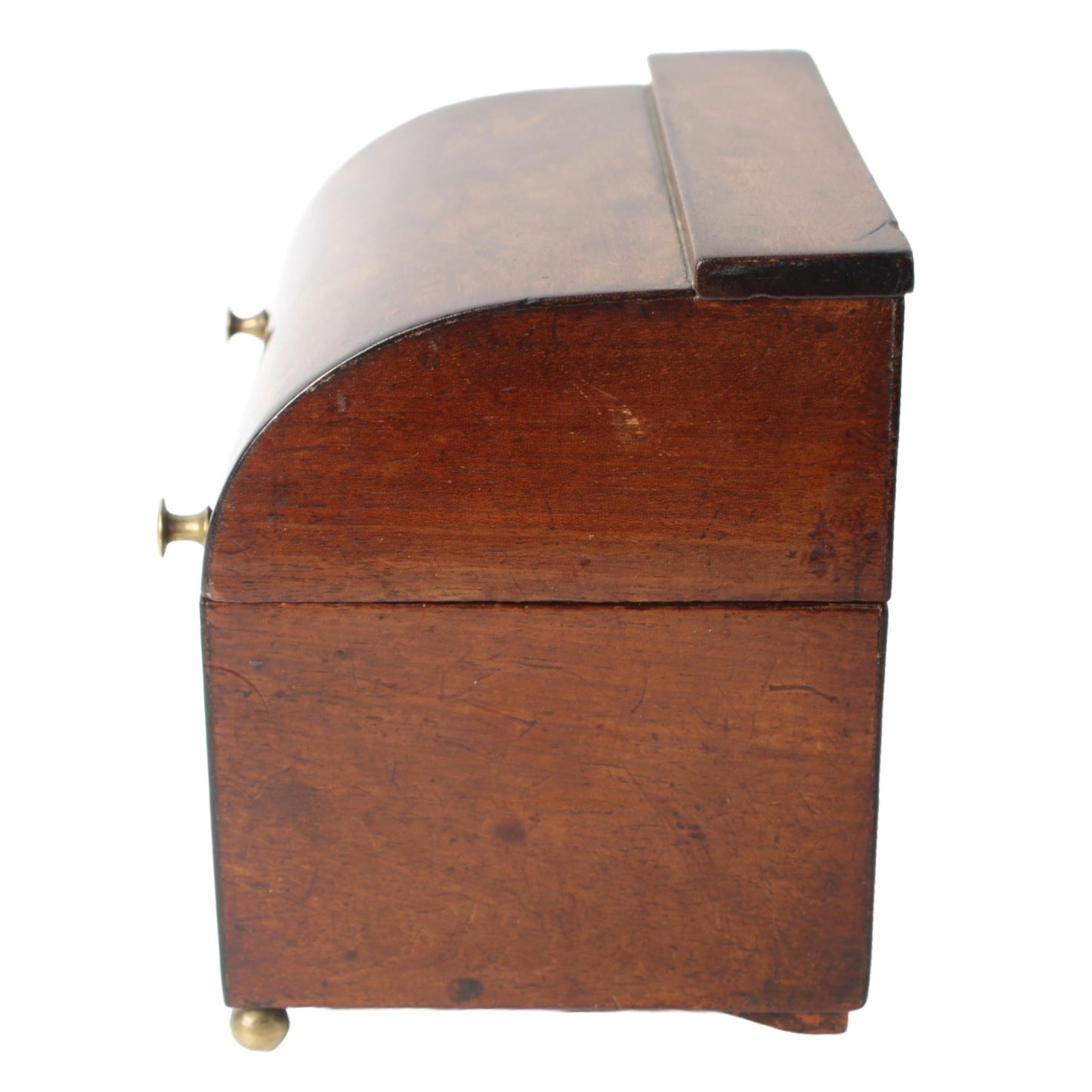 Antieke Nederlandse Tabakskist  19e Eeuw  Pallisanderhout en Ambachtelijk Handwerk - Gratis Verzending - Home Decoration