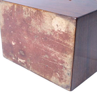 Antieke Nederlandse Tabakskist  19e Eeuw  Handgemaakt Decoratief Object - Gratis Verzending - Decoratieve kist