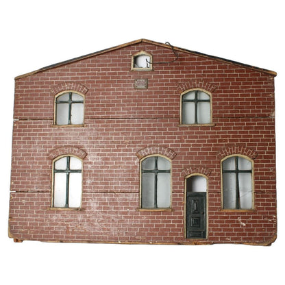 Antiek poppenhuis 'Villa Betsie' ca. 19101940 | Ingerichte woonkamer met meubels en accessoires | Nostalgisch collectors item