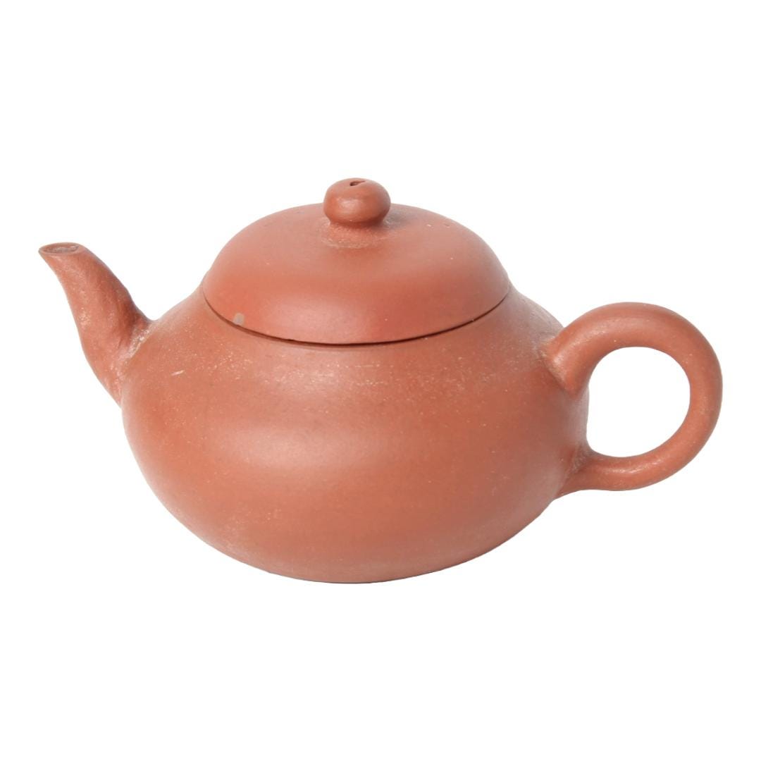 Rare Vintage Yixing Teapot Made of Zisha Clay with Mengchen Seal | Traditional Handmade Teapot for Gongfu Cha Ceremony