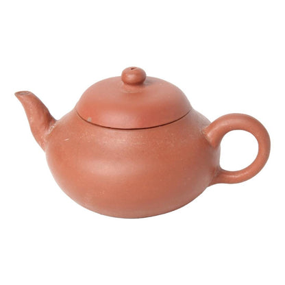 Rare Vintage Yixing Teapot Made of Zisha Clay with Mengchen Seal | Traditional Handmade Teapot for Gongfu Cha Ceremony