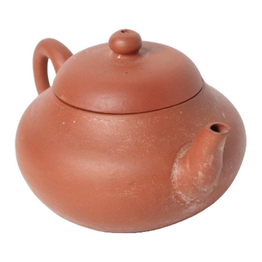 Rare Vintage Yixing Teapot Made of Zisha Clay with Mengchen Seal | Traditional Handmade Teapot for Gongfu Cha Ceremony